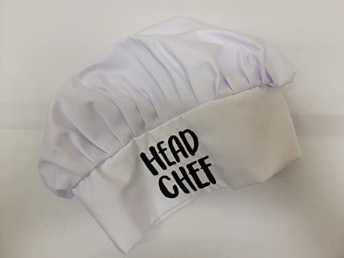 3 Pcs Chef Hat Accessories for Men White Ribbon Chefs Hats Headgear Cloth  Miss