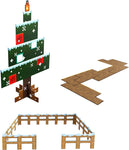 Minecraft Mob Head Minis Advent Calendar Featuring Pixelated Video-Game Character Figures with Giant Heads, Collectible Toy- Holiday Gift for Fans Ages 6 Years & Older, HHT63