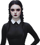 Scary Family Addams Wigs for Girls, Halloween, and Cosplay
