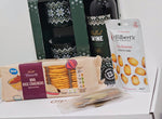 Mulled Wine Set with Spices, Glass Cups, Crackers, and Mr Filbert’s Peanuts or Mr Filbert’s Crunchy Sweet Corn