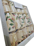 10 x 14 inch Robin and Holly themed Christmas Crackers