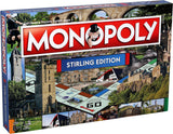 Winning Moves Stirling Monopoly Board Game, Advance to the University of Stirling, the Stirling Highland Games and the Old Town Jail and trade your way to success, great gift for players aged 8 plus