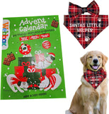 Good Boy Dog Advent Calendar with Dog Bow Tie, Bandana and Treats