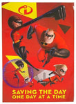 Incredibles 2 Pencil Case Stationery Set with A4 Notebook and Back to School