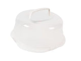 Sly Sippy Plastic Large Round Cake Box with Lid and Handles| Cake Storage boxes with Lids| Plastic Storage box for Cake (30cm)|Cake dome – Lockable Storage and Carrying Case for Cakes