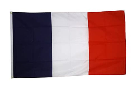 3ft x 5ft France Flag Large – Vivid Colour, and Fade Resistant –FIFA World cup Qatar 2022