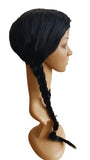 Wednesday Addams Wig| Great for Wednesday Addams Costume or Wednesday Addams Halloween Costume| Addams Scary Family| Halloween Black Wigs for Women | Halloween Outfits Women | Halloween Costumes Women