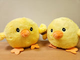 Sly Sippy 2 x Baby Chick Plush Toy| Cute Plush Toy, Soft Sofa Throw Novelty Gift| Squishy Animal Plushie| Stuffed Novelty Gifts for Kids, Easter Plush Toy, Easter Gift, 10cm. 2 Pcs| Easter Toy Chick