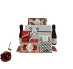 Fleur Foods Chocolate Hamper with Prosecco and Biscuits - Exquisite Hamper for Men and Women's Special Occasions