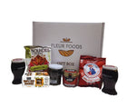 Fleur Food Savoury Hamper with Chicken Liver Pate, Crackers, Wine, Chicken Crackling, Chips, and Chili Jam| Savoury Wine Hamper Gift Set for Valentine’s Day, Father’s Day, Easter, Birthday Presents