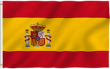 3ft x 5ft Spanish Flag Large – Vivid Colour, and Fade Resistant –FIFA World cup Qatar 2022