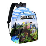 Playground Mine Game Craft Children’s Backpack with Pencil Case
