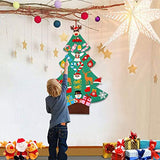 DIY 3D Christmas Tree with 30 Pcs Glitter Ornaments