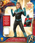 Rubie's Official Captain Marvel Kree Suit, Childs Costume, Large Age 8-10 Years