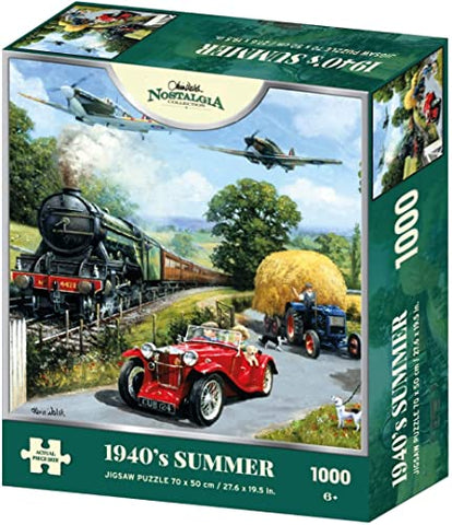 Kevin Walsh K33008 1940's Nostalgic Summer 1000 Piece Jigsaw Puzzle