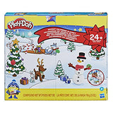 Play-Doh Advent Calendar Toy for Children 3 Years and Up with Over 24 Surprises, Playmats and 24 Pots