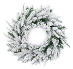 Snowy Christmas Wreath Home Décor (50CM)| Christmas Wreath for Front Door