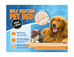 Sly Sippy Self Heating Pet Pad| No Electric or Batteries Required Heating Pad| Heat Mat for Cats and Dogs| Machine Washable Self Heating Dog Bed| Self Heating Cat Bed | Thermal Pads for Pets