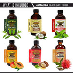 Jamaican Mango and Lime Black Castor Oil Value Pack – 6 pack (118ml x 6)