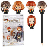 PMI Harry Potter Pencil Toppers, Gifts, Toys, Collectibles – Harry Potter Figures for Writing, Party Decor – with Harry Potter Famous Characters and More, 2.4 in., Soft PVC (A)