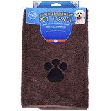 World of pets Super Absorbant Micofibre Pet Towels for Dogs 2-Pack
