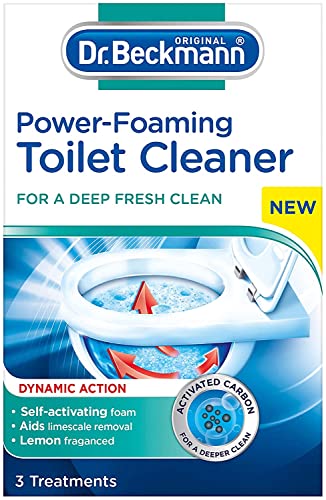Dr. Beckmann Power-Foaming Toilet Cleaner, 100g, 3 Count (Pack of