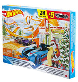 Hot Wheels 2021 Advent Calendar with 24 Surprises (8 1:64 Scale Vehicles & Other Cool Accessories) | GTD78