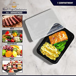 Meal Prep Containers - BPA Free (1 Compartment [1000ml])