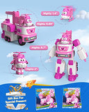 Super Wings - Deluxe Transforming Vehicle | Series 2 | Dizzy | Plane and Bot Vehicle Set | Includes 2 inch Figure