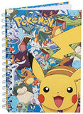 Pokemon Pikachu Yellow Hardback Spiral Notebook