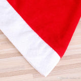 Doxa Simple Plush Flashing Santa Hats for Christmas | Santa Claus Hat