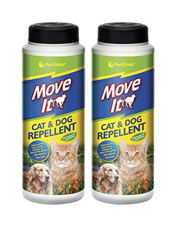 PestShield Move It Cat & Dog Garden Repellent Non Toxic 100% Natural 240g 2 Pack