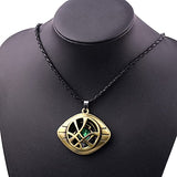 Doctor Strange Eye of Agamotto Necklace | Cosplay Pendant Fancy Costume Jewellery Prop Great for Dr Strange Fans