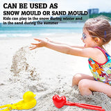 Snow and Sand Mould Toys Kit [5 Pack] Shape Maker
