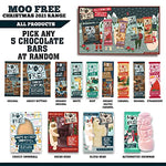 Moo Free Christmas Pick Any 5 Selection Box (Choccy Snowball, Olivia Oscar Bear, White Chocolate Bar, Mint Chocolate, Alternative Snowman)