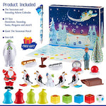 3 PACK Snow man & Snowdog Family Toy plus Free Gift Bundle for Christmas